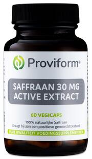 Proviform Saffraan 30mg Active Extract Vegicaps 60VCP