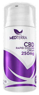 Medterra CBD Rapid Cooling Cream 250mg 100ML
