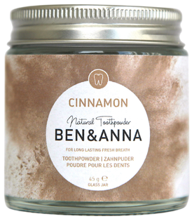 Ben & Anna Tandpoeder Cinnamon 45GR