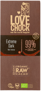 Lovechock Extreme Dark 99% Cacao 70GR Lovechock Extreme Dark 99% Cacao 70GR