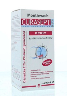 Curasept ADS Perio Mondspoeling 0.12% CHX 200ML Curasept ADS Perio Mondspoeling 0.12% CHX 200ML