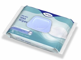TENA Wet Wipe met Dispenser 48ST TENA Wet Wipe met Dispenser 48ST