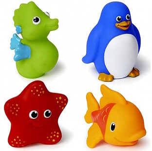 Munchkin Badspeeltjes Ocean 4ST Munchkin Badspeeltjes Ocean 4ST