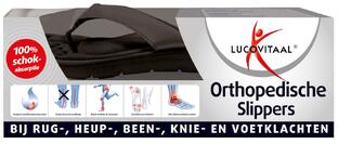 Lucovitaal Orthopedische Slippers maat 43-44 1PR