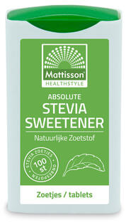 Mattisson HealthStyle Stevia Sweetener Zoetjes 100TB