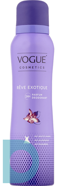 perspektiv koncert uklar Vogue Cosmetics Rêve Exotique Parfum Deodorant