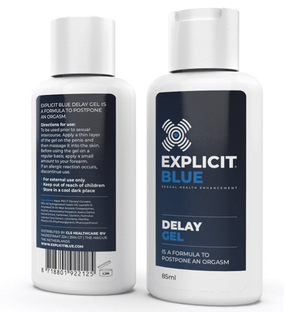 Explicit Blue Delay Gel 85ML
