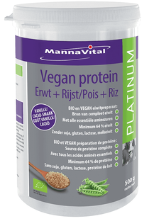MannaVital Vegan Protein Platinum 500GR