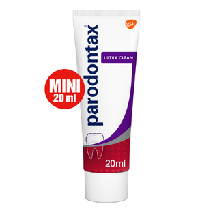 Parodontax Ultra Clean mini dagelijkse tandpasta tegen bloedend tandvlees 15ML