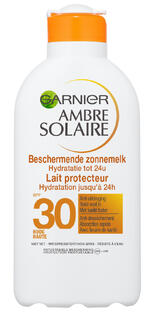 Garnier Ambre Solaire Hydraterende Zonnebrandcrème SPF30 200ML