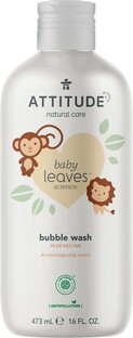 Attitude Baby Leaves Bubble Wash 473ML  Attitude Baby Leaves Bubble Wash 473ML