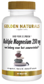 Golden Naturals Multiple Magnesium 200mg Tabletten 60TB Golden Naturals Multiple Magnesium 200mg Tabletten 60TB