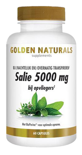 Golden Naturals Salie 5000mg Capsules 60CP Golden Naturals Salie 5000mg Capsules 60CP