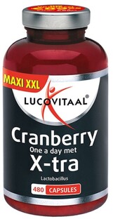 Lucovitaal Cranberry X-tra Capsules 480CP Lucovitaal Cranberry X-tra Capsules 480CP