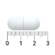 Lucovitaal Super Collageen 2000mg Tabletten 60TB afmeting capsule