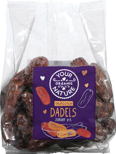 Your Organic Nature Gedroogde Dadels Zonder Pit 300GR