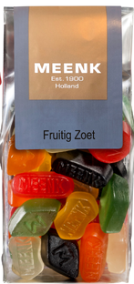 Meenk Fruitig Zoet Winegums 180GR Meenk Fruitig Zoet Winegums 180GR