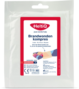 HeltiQ Brandwonden Kompres 1ST HeltiQ Brandwonden Kompres 1ST