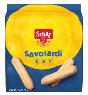 Schar Savoiardi Lange Vingers Glutenvrij 200GR Schar Savoiardi Lange Vingers Glutenvrij 200GR