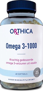 Orthica Omega 3-1000 Softgels 60SG Orthica Omega 3-1000 Softgels 60SG