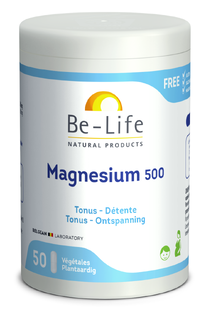 Be-Life Magnesium 500 Capsules 50CP Be-Life Magnesium 500 Capsules 50CP