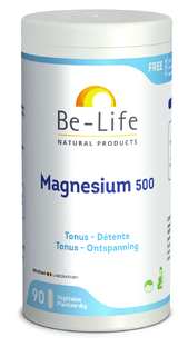 Be-Life Magnesium 500 Capsules 90CP Be-Life Magnesium 500 Capsules 90CP