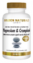 Golden Naturals Magnesium & Crampbark Tabletten 180TB