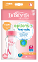 Dr Browns Options+ Anti-Colic Brede Halsfles Roze Duo 270ML1