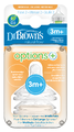 Dr Browns Options+ Anti-colic Brede Halsfles Speen Fase 2ST