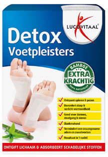 Lucovitaal Detox Voetpleisters 10ST  Lucovitaal Detox Voetpleisters 10ST