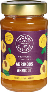 Your Organic Nature Fruitbeleg Abrikoos 250GR Your Organic Nature Fruitbeleg Abrikoos 250GR