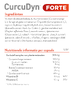 Metagenics CurcuDyn Forte Capsules 90CPingredienten 2