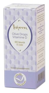 Laveen Olive Drops Vitamine D Druppels 30ML Laveen Olive Drops Vitamine D Druppels 30ML