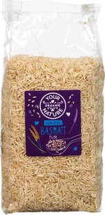 Your Organic Nature Volkoren Basmatirijst 800GR Your Organic Nature Volkoren Basmatirijst 800GR