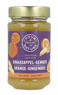 Your Organic Nature Fruitbeleg Sinaasappel-Gember 250GR 