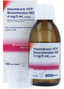 Healthypharm Hoestdrank Broomhexine HCI 4mg/5ml 150MLverpakking met fles
