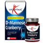 Lucovitaal D-mannose Cranberry Tabletten 60TBverpakking + pot