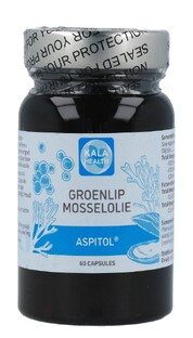 Aspitol Kala Health Groenlopmosselolie Aspitol 60CP Aspitol Kala Health Groenlopmosselolie Aspitol 60CP
