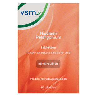 Vsm Nisyleen Pelargonium Tabletten 20TB Vsm Nisyleen Pelargonium Tabletten 20TB