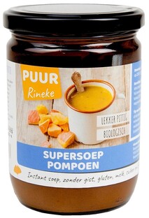 Puur Rineke Supersoep Pompoen 196GR Puur Rineke Supersoep Pompoen 196GR