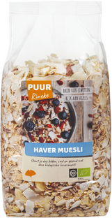 Puur Rineke Haver Muesli 750GR Puur Rineke Haver Muesli 750GR