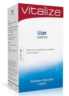 Vitalize IJzer Complex Capsules 60CP