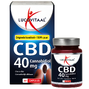 Lucovitaal CBD Cannabidiol 40mg Capsules 30CPverpakking + pot