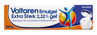 Voltaren Emulgel Extra Sterk 2,32% 100GR Voltaren Emulgel Extra Sterk 2,32% 100GR