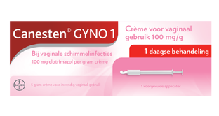 Canesten Canesten GYNO 1 Daagse Crème 1ST Canesten Canesten GYNO 1 Daagse Crème 1ST