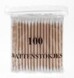 Bezouwen Wattenstokjes Hout 100ST 