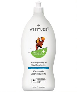Attitude Washing Up Liquid Wildflowers 700ML  Attitude Washing Up Liquid Wildflowers 700ML