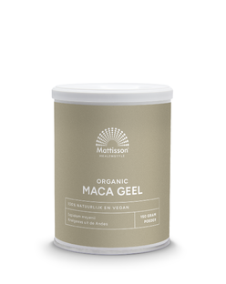 Mattisson HealthStyle Biologische Maca Poeder 150GR Mattisson HealthStyle Biologische Maca Poeder 150GR