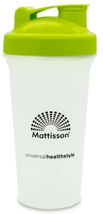 Mattisson HealthStyle Shakebeker Limegreen 600ML