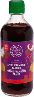 Your Organic Nature Appel Framboos Aardbei Diksap 400ML Your Organic Nature Appel Framboos Aardbei Diksap 400ML
